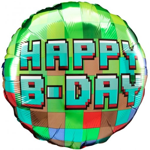 Balão Minecraft
